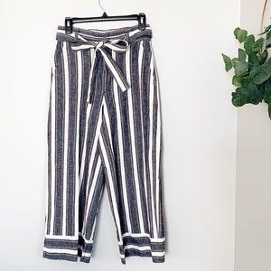 Banana Republic Blake Crop striped pants